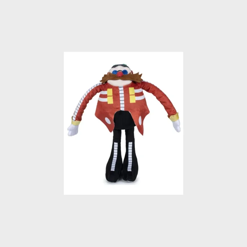 Stor Eggman bamse - 30cm - Sonic The Hedgehog