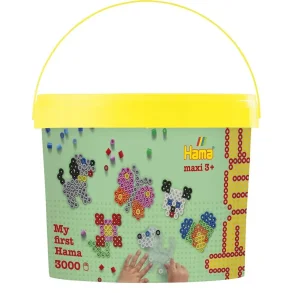 Hama Midi Spand med Perler 3000 Stk.