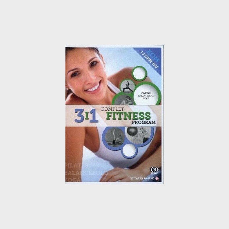 3-i-1 Komplet Fitness Program - DVD - Film
