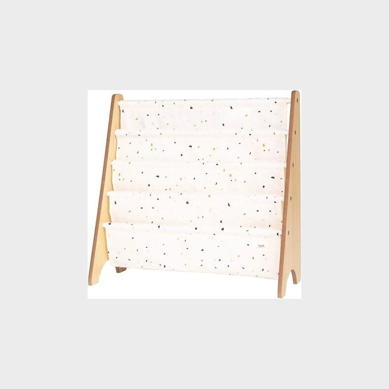 3 Sprouts - Bogreol Til Brn - Terrazzo - Creme