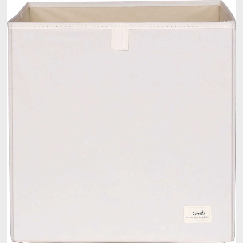 3 Sprouts - Opbevaringskasse - Creme - 33x33x33 Cm
