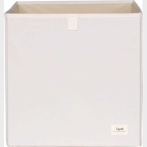 3 Sprouts - Opbevaringskasse - Creme - 33x33x33 Cm