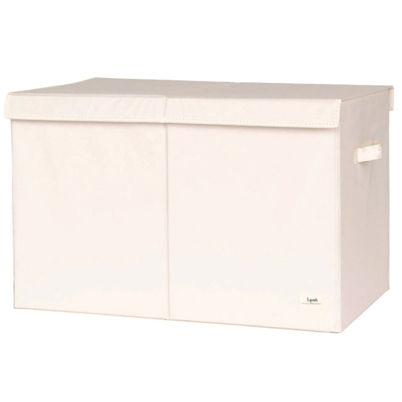 Opbevaringskasse med lg - Cream