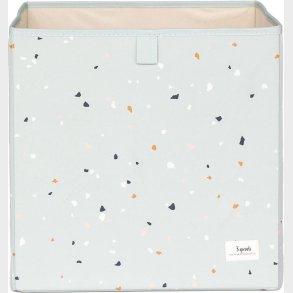 3 Sprouts - Opbevaringskasse - Terrazzo - Grn - 33x33x33 Cm