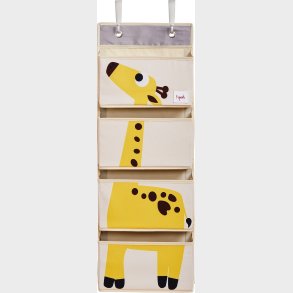 3 Sprouts - Opbevaringskurve Til B�rn - V�gh�ngt - Gul Giraf