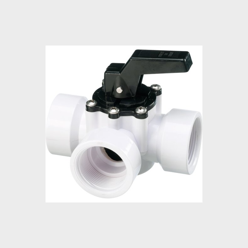 3-vejs lukkeventil til pool