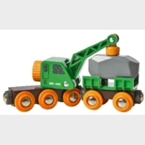 Brio Togvogn med kran