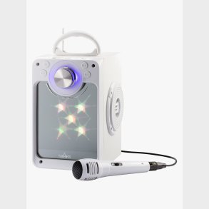 STARS Karaokemaskine med Lys, Hvid