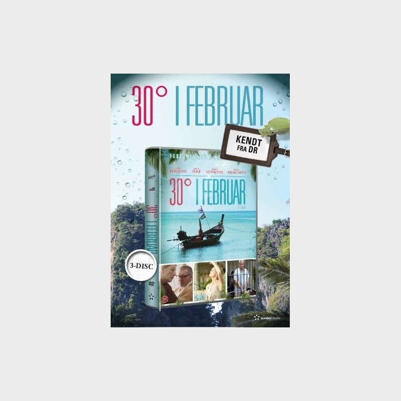 30 Grader I Februar - Sson 1 - DVD - Tv-serie