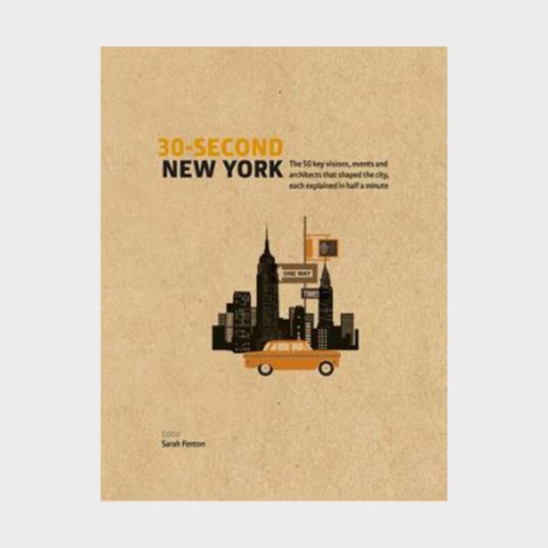 30-second New York - Sarah Fenton - English Book