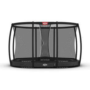 BERG Grand Champion InGround 350 Grey + Safety Net Deluxe