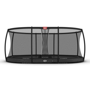 BERG Grand Champion InGround 520 Grey + Safety Net Deluxe