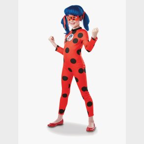 Miraculous Ladybug Tikki Kostume med Maske, 3-4 �r