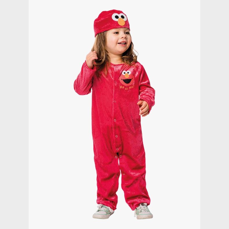 Sesam Kostume Elmo 0-3 mdr