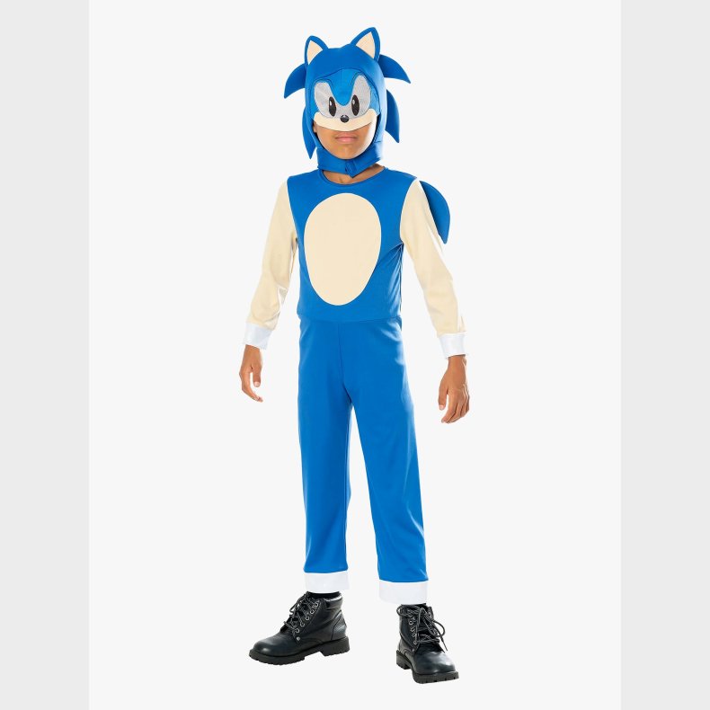 Rubies Sonic The Hedgehog Kostume Deluxe, 7-8 �r