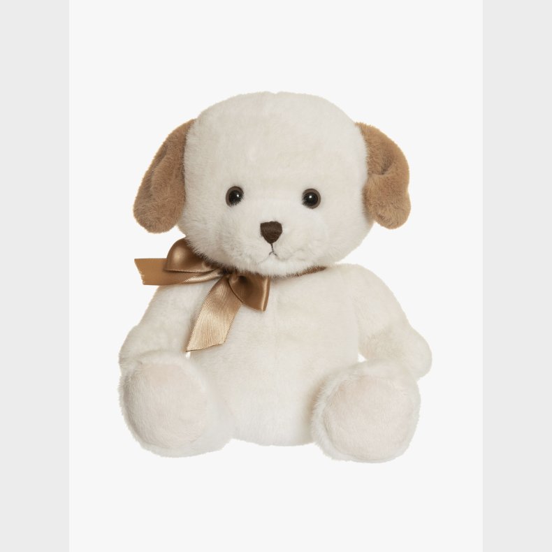 Teddykompaniet Besties Bella Hund 21 cm, Hvid