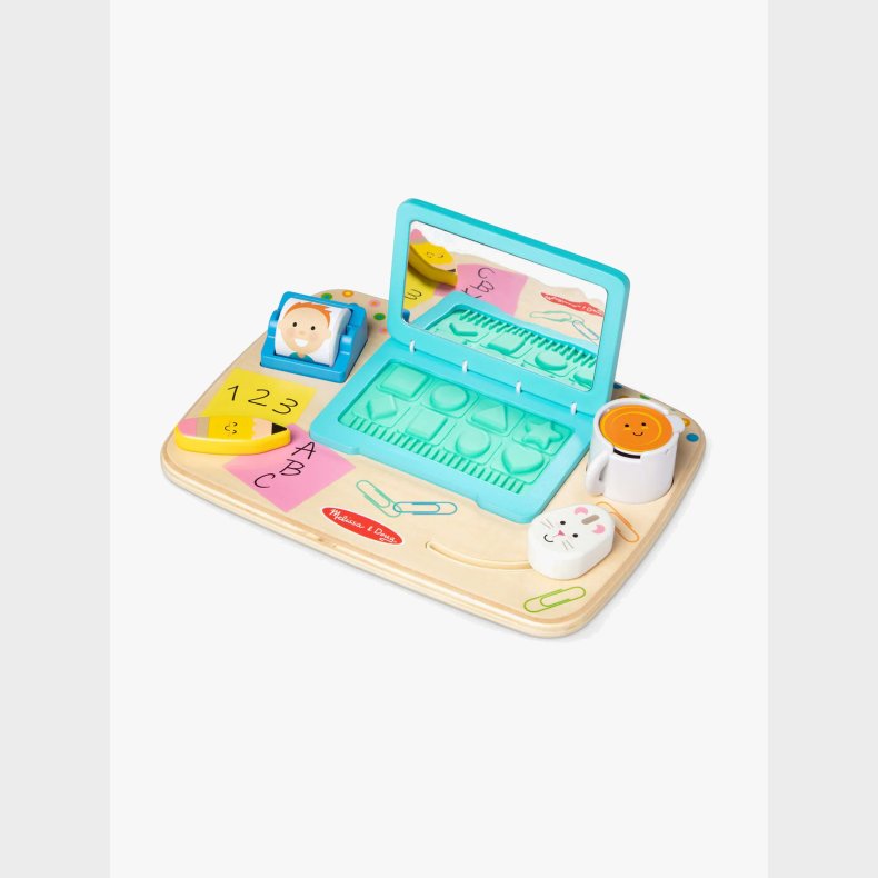 Melissa &  Doug Work &  Play Desktop Aktivitetstavle
