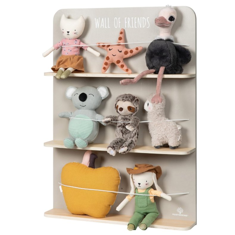 MUSTERKIND | Bamse-hotel - Wall of Friends (gr/natur)