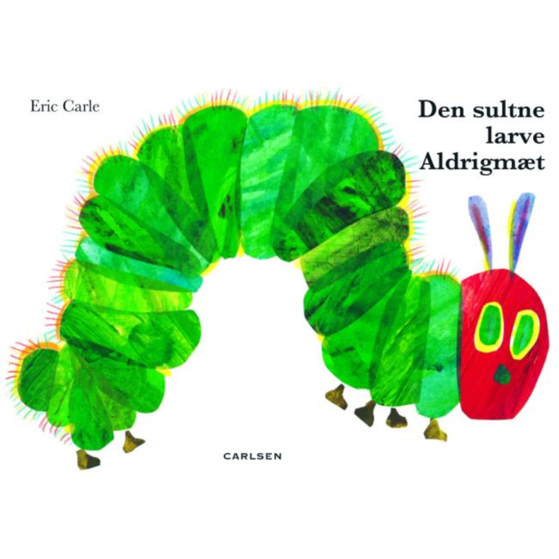 Forlaget Carlsen | Den sultne larve Aldrigm�t
