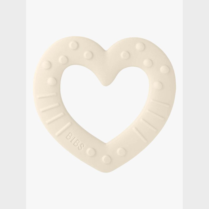 BIBS Bidelegetj Baby Bitie Heart,  Ivory