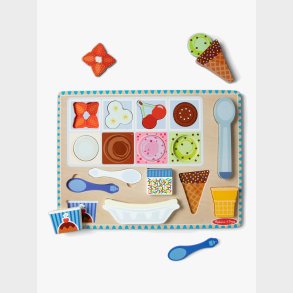 Melissa &  Doug Magnetisk Puslespil &  Leges�t Is 16 Dele