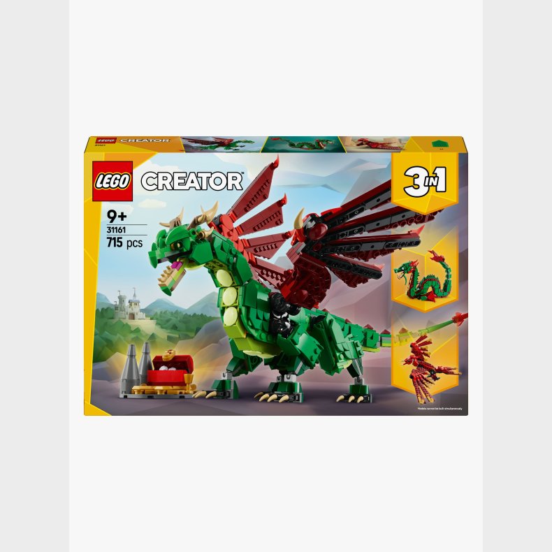 LEGO Creator 31161 Middelalder-drage