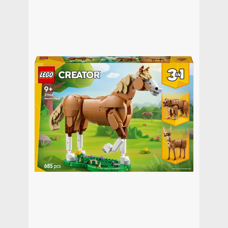 LEGO Creator 31166 Smuk hest