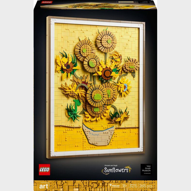 LEGO ART 31215 Vincent van Gogh  Solsikker