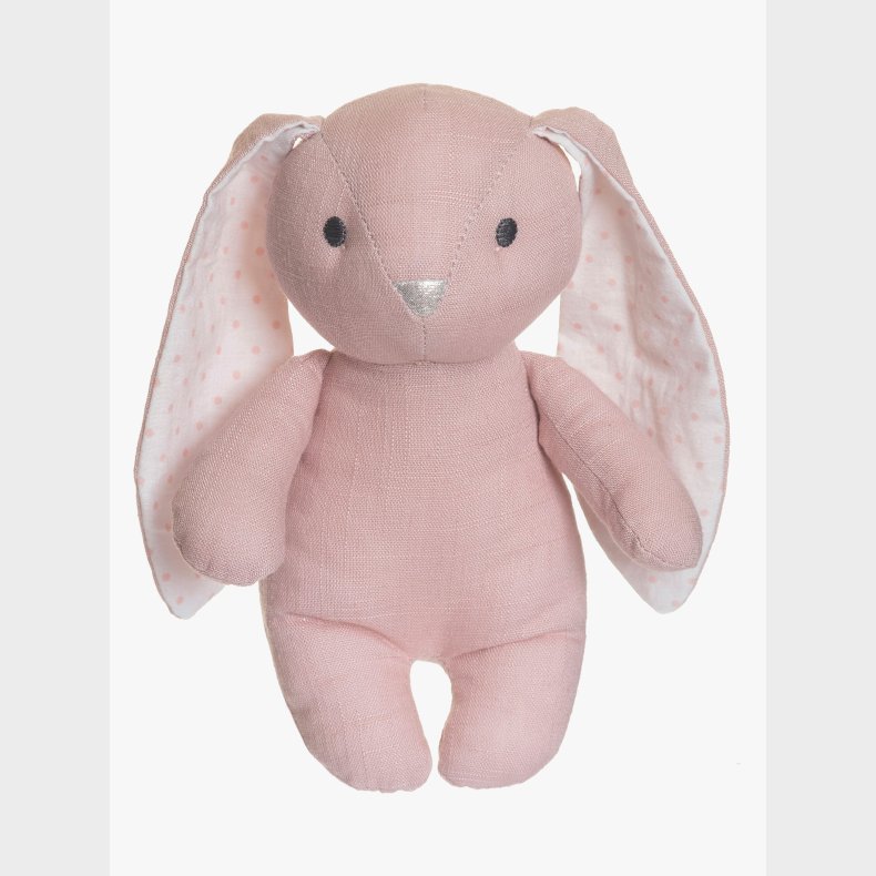Teddykompaniet Bamse Kanin Elina 20 cm, Misty rose