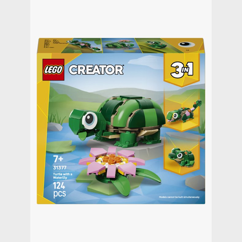 LEGO Creator 31377 Skildpadde med �kandeblomst