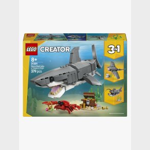LEGO Creator 31381 Farlig haj med skattekiste