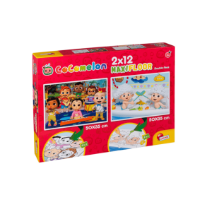 Cocomelon Puslespil 2x12 Brikker  - Legekammeraten.dk