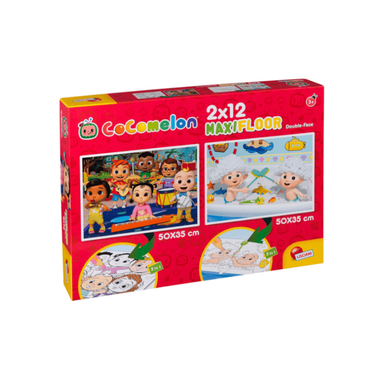 Cocomelon Puslespil 2x12 Brikker  - Legekammeraten.dk