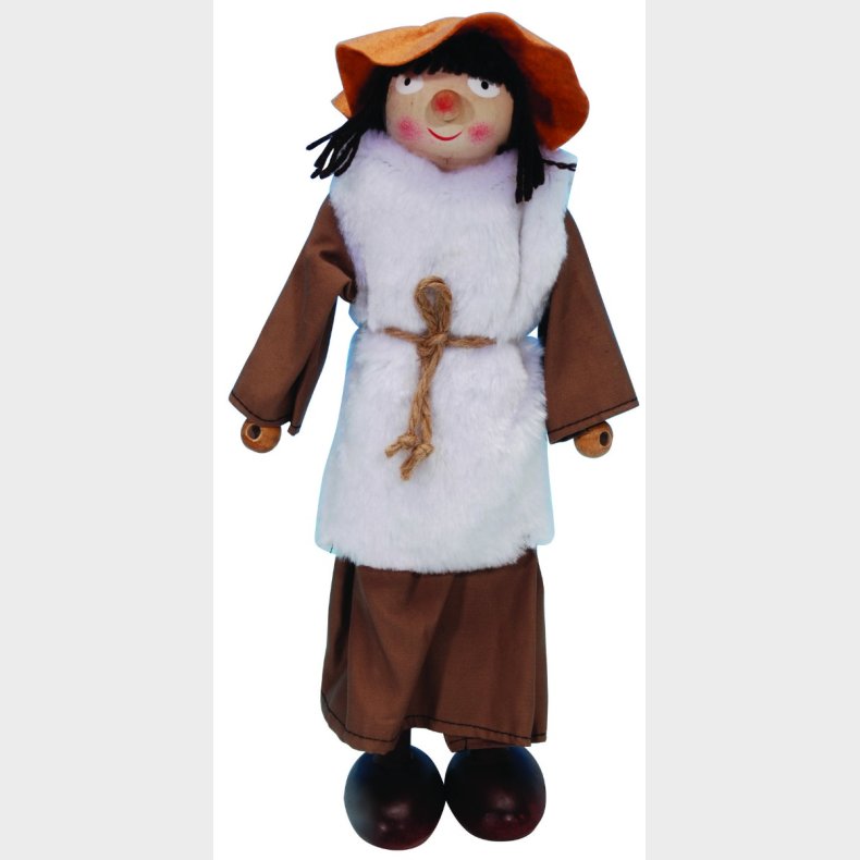 Winzling | Bibelsk dukke 32 cm - Hyrde i lys dragt