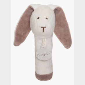 Teddykompaniet Diinglisar  Kanin Rangle, White