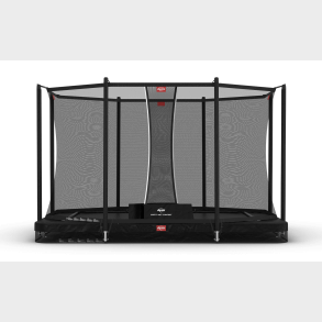 BERG Ultim Favorit InGround 330 Black + Safety Net Comfort