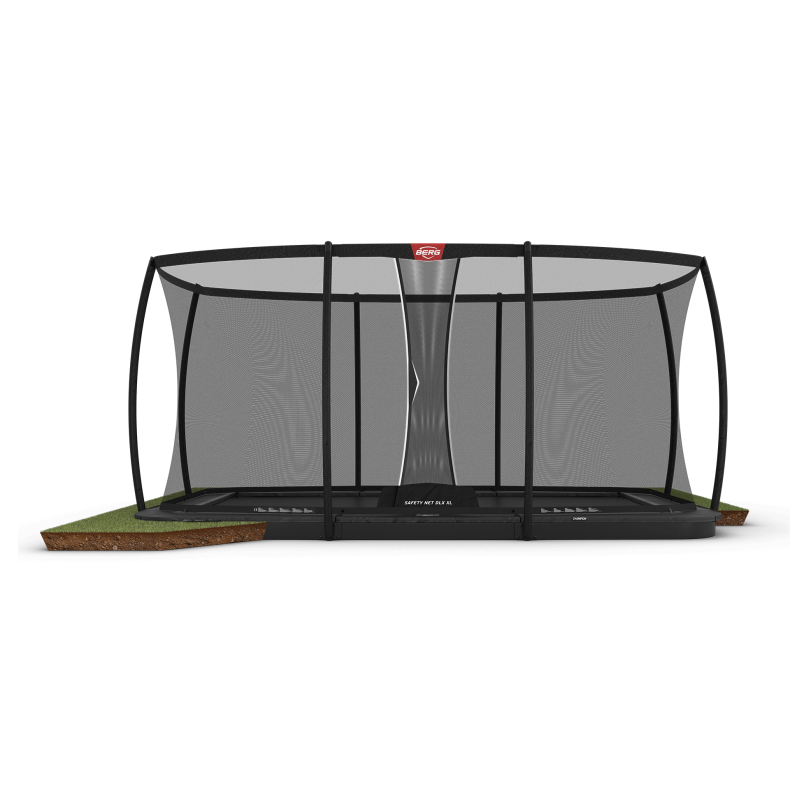 BERG Ultim Champion FlatGround 500 Grey + Safety Net DLX XL