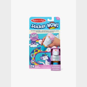 Melissa &  Doug Sticker WOW! Ativitetsbog Enhj�rning