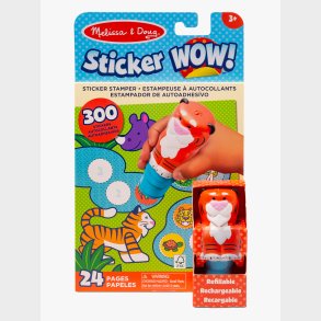 Melissa &  Doug Sticker WOW! Ativitetsbog Tiger