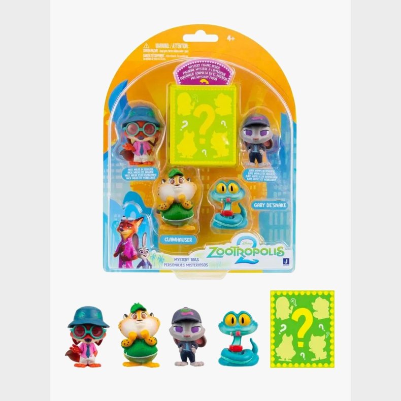 Disney Zootropolis Figurs�t Tiny Tails 5-pak