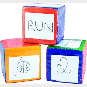 Spordas | Aktivitetsterninger - Hvad skal vi lege, 3 stk