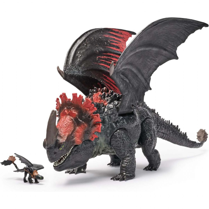 Dragons Movie Red Death Chomping Rampage