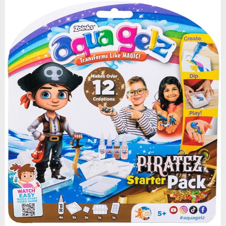 Aqua Gelz DIY-startst Pirater