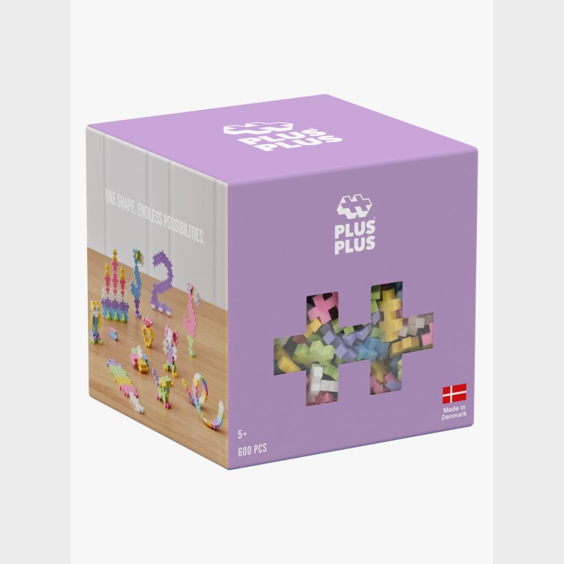 Plus-Plus Pastel Learn To Build 600 Dele