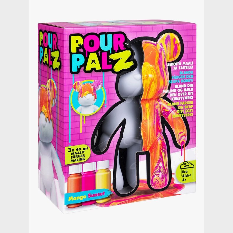 TOYMONSTER POUR PALZ DIY-s�t Mal Din Egen Bj�rn, Mango Sunset