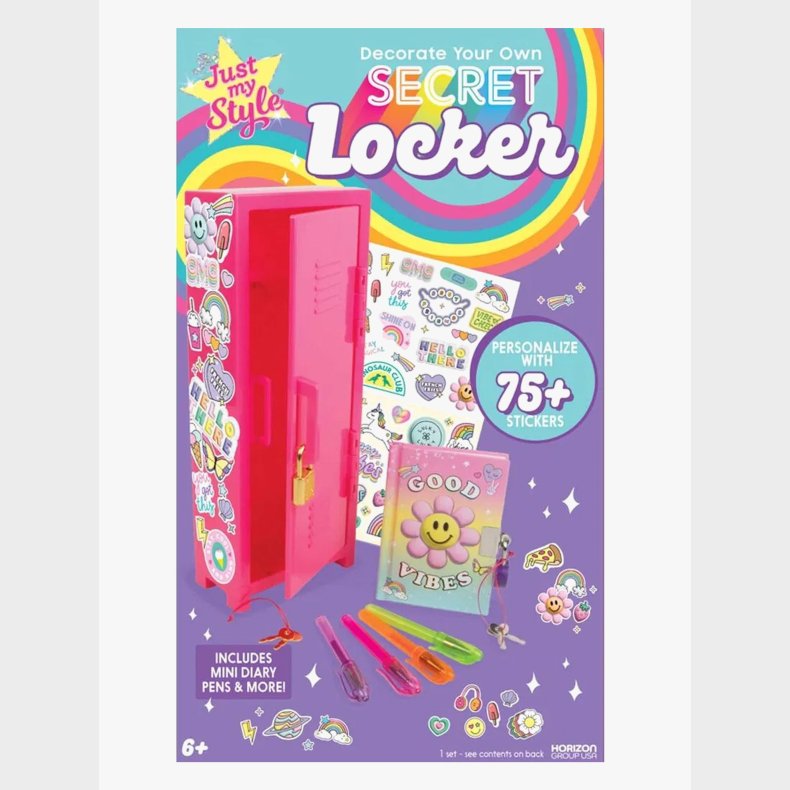 Just My Style Dekorer Selv Opbevaringsskab med Klisterm�rker