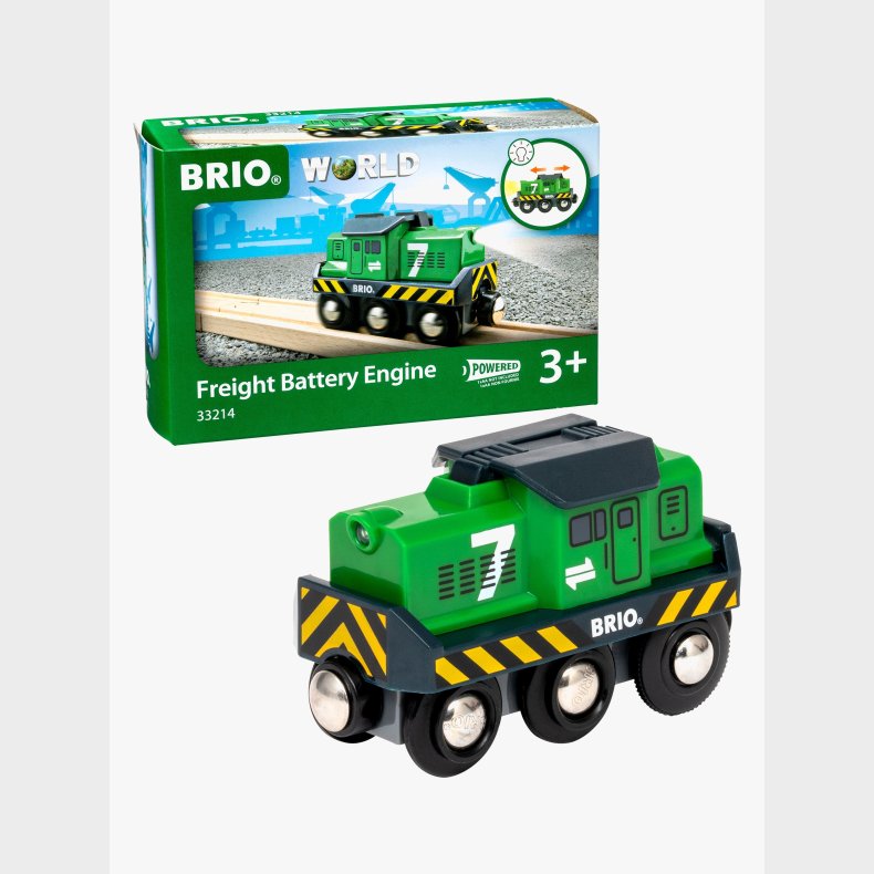 BRIO 33214 Godslokomotiv Batteridrevet