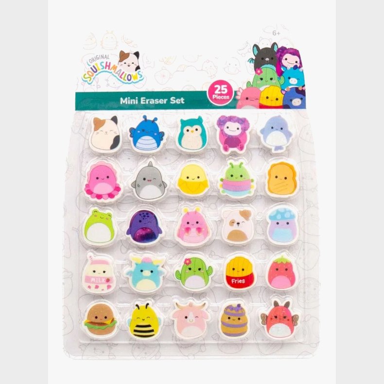 Squishmallows Viskeldere 25 Stk.