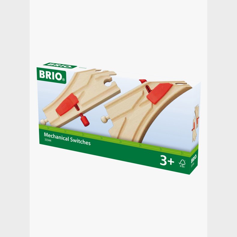 BRIO 33344 Mekaniske Sporskift