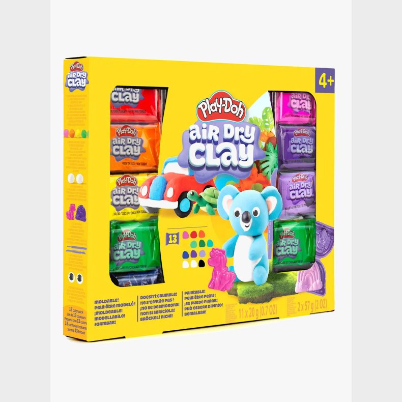 Play-Doh Modellervoks Air Dry 13 Farver